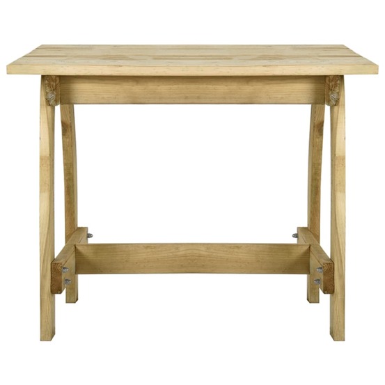 Table de jardin 110x74x75 cm bois de pin imprégné