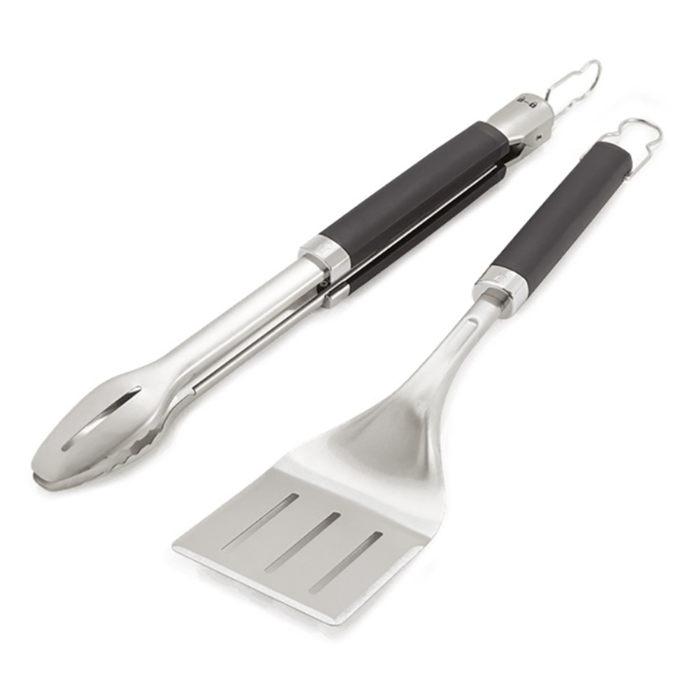Kit 2 ustensiles - pince et spatule de precision