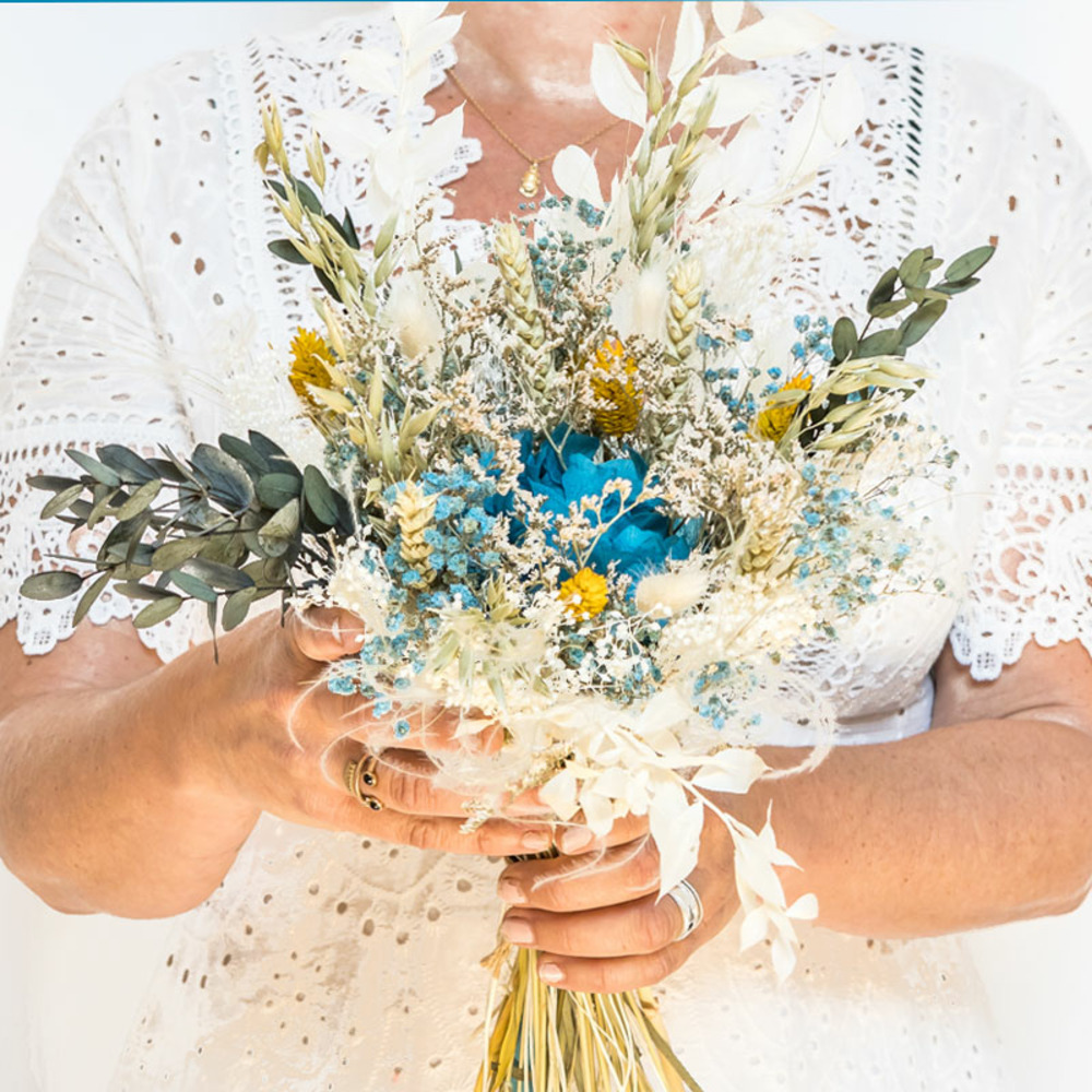 Bouquet de fleurs séchées charlotte taille s