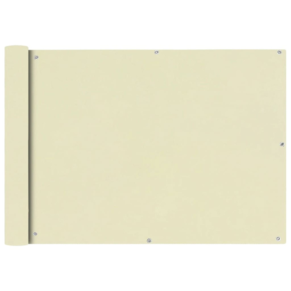 ECRAN DE BALCON EN TISSU OXF 6-(863057)