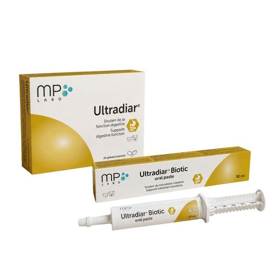 Pack soutien digestif et microbiote - ultradiar + ultradiar biotic petit chien