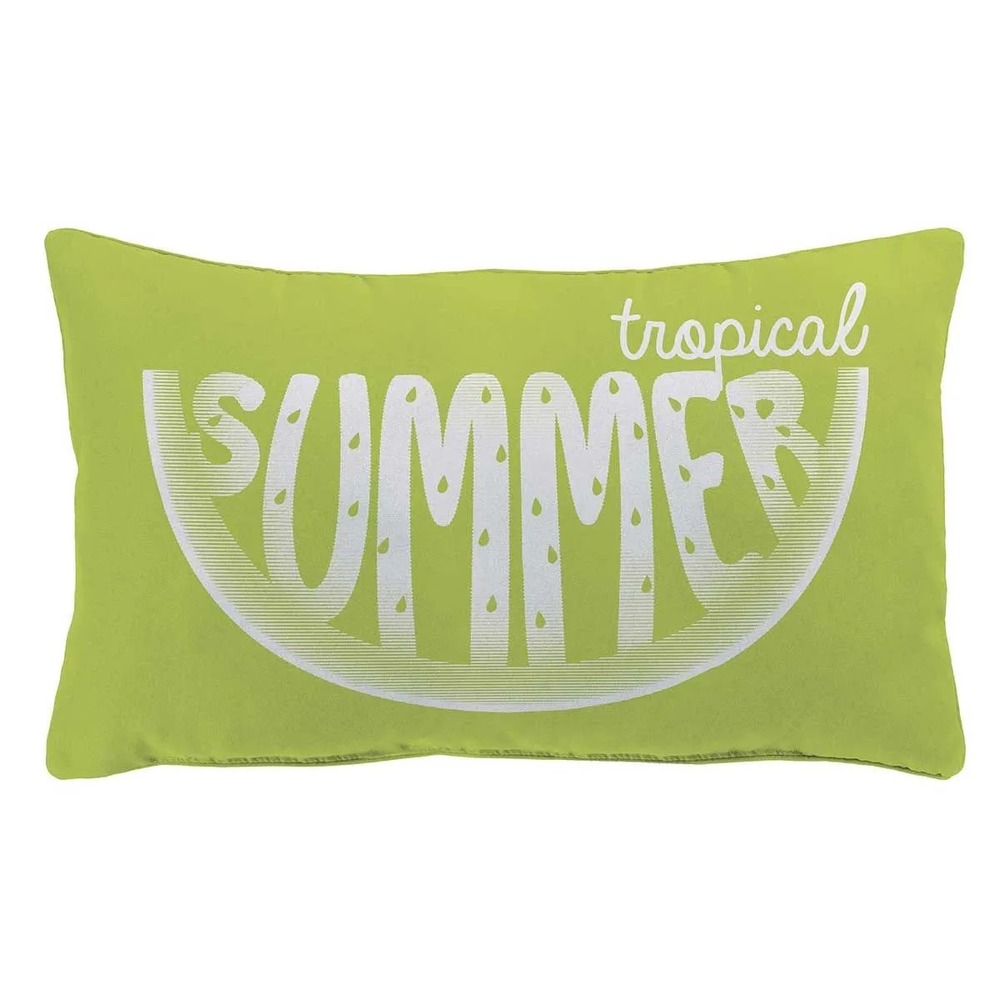 Coussin déhoussable pacifique summer anis