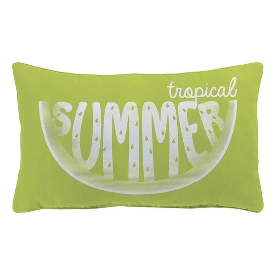 Coussin déhoussable pacifique summer anis