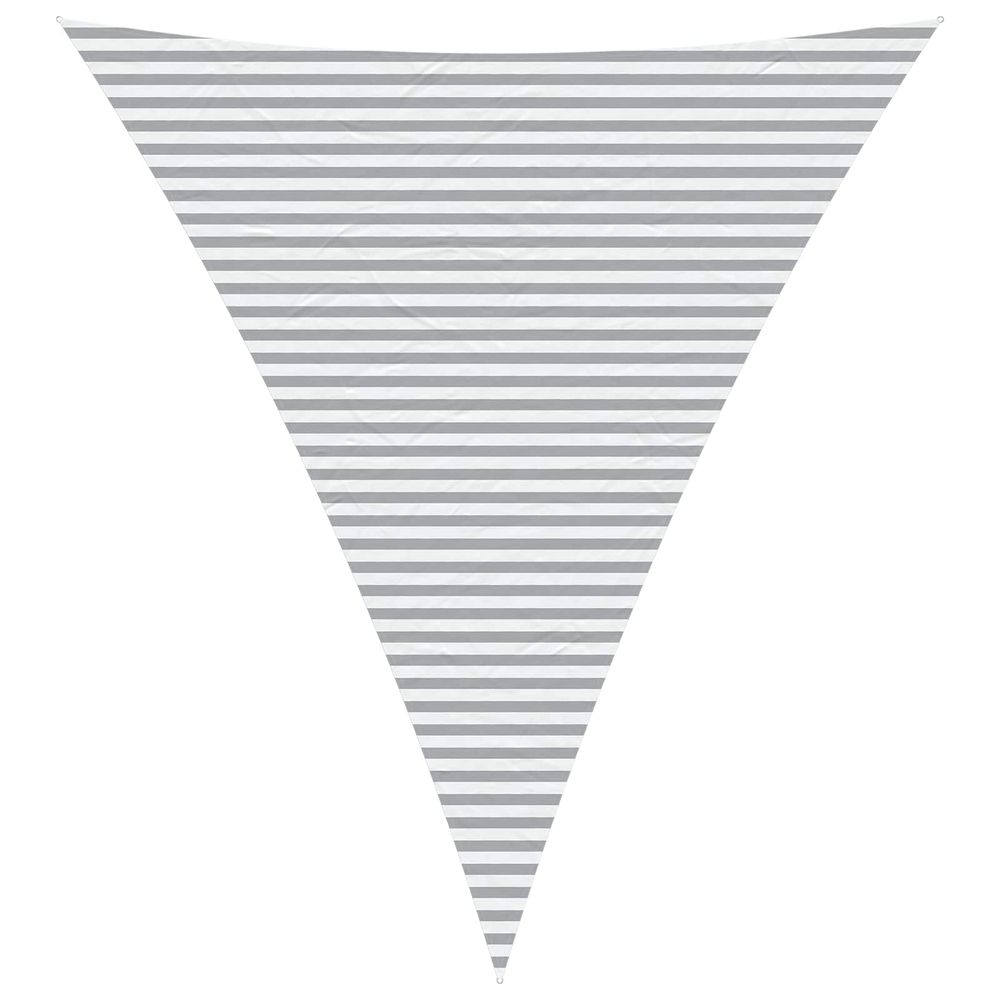 Voile d'ombre triangulaire 5 x 6 x 6 m 100 % polyester oxford