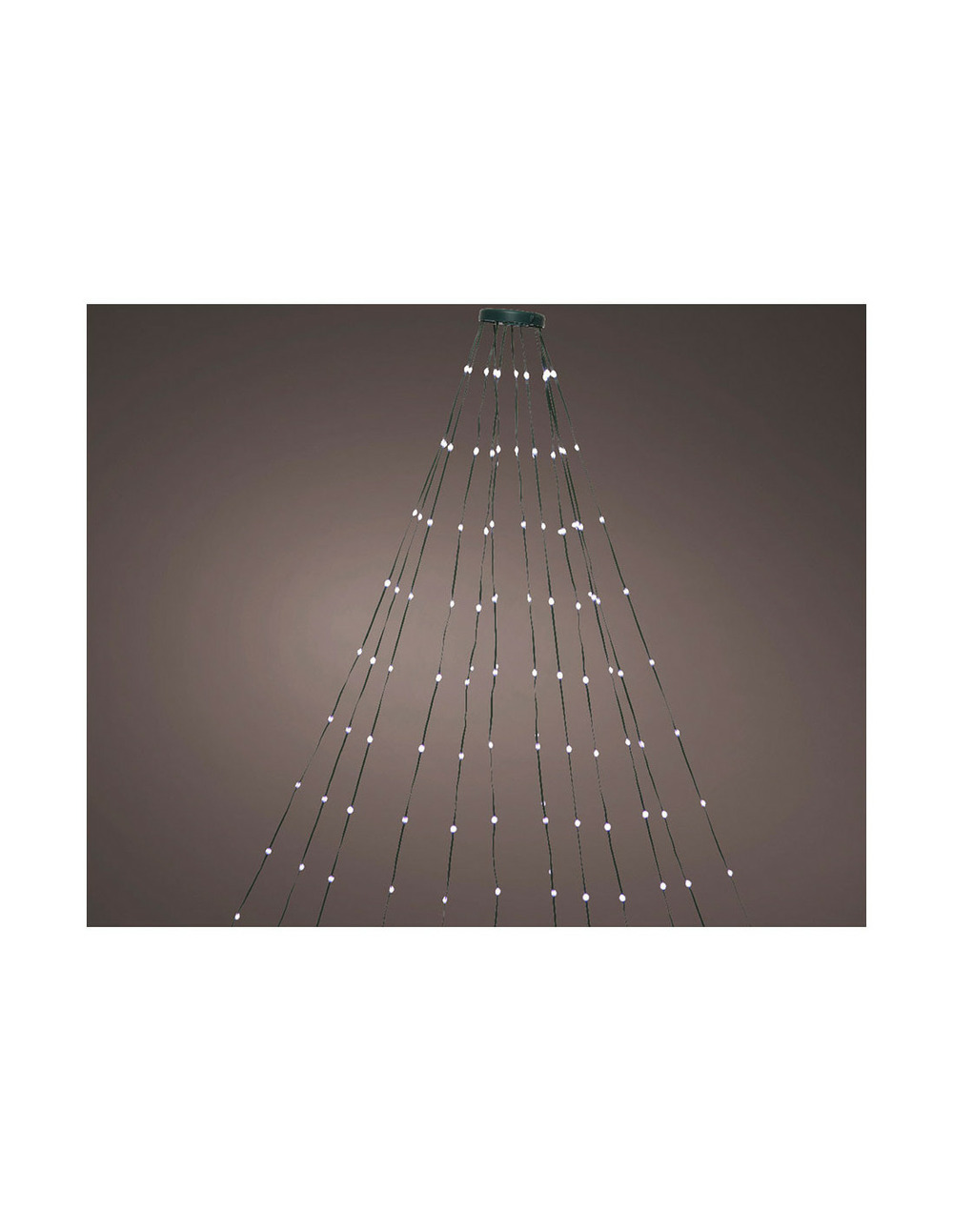 Guirlande microled multicolore 180l 6,8m