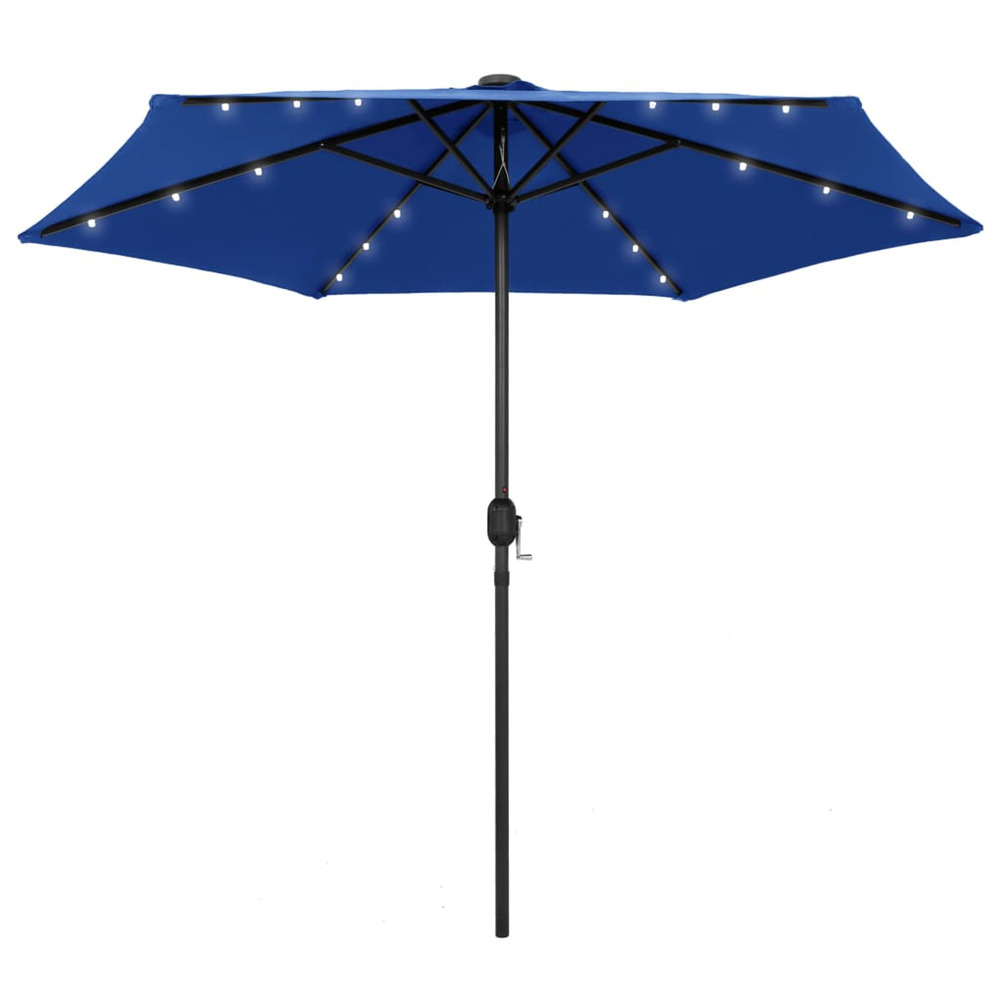 Parasol avec LED et mÃ¢t en aluminium