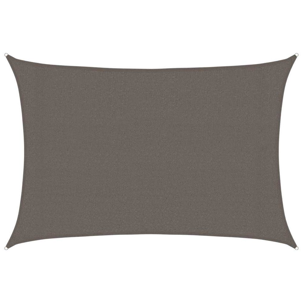 Voile d'ombrage 160 g/m² anthracite 3x5 m pehd