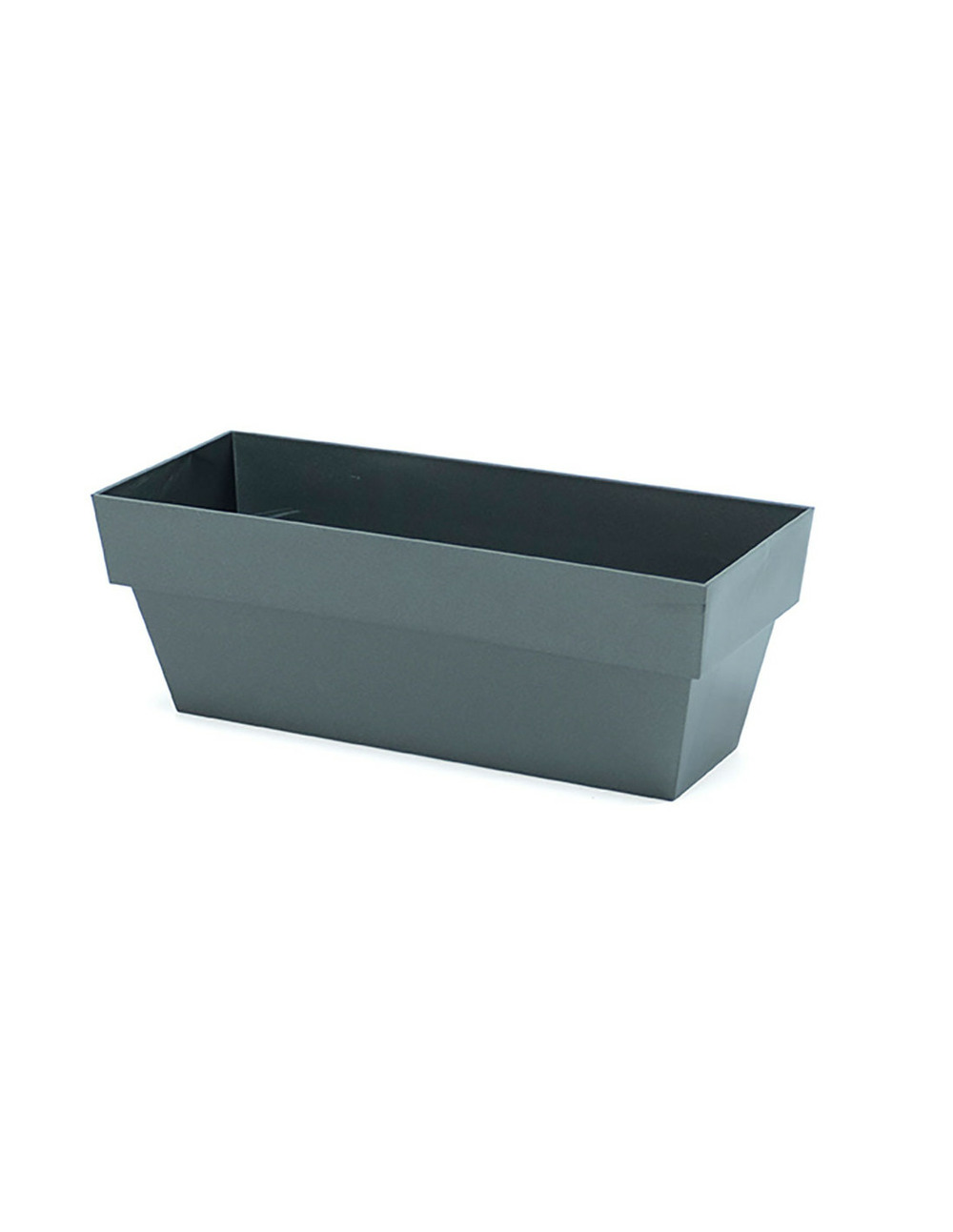 4 jardinière limited 10x25cm anthracite plastiken