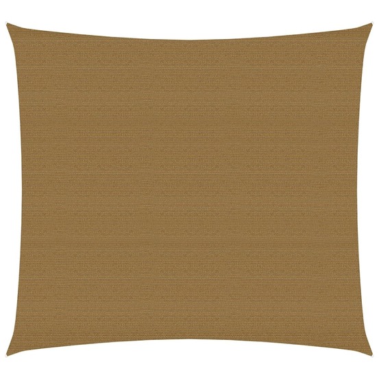 Voile d'ombrage 160 g/m² 2 x 2,5 m pehd taupe