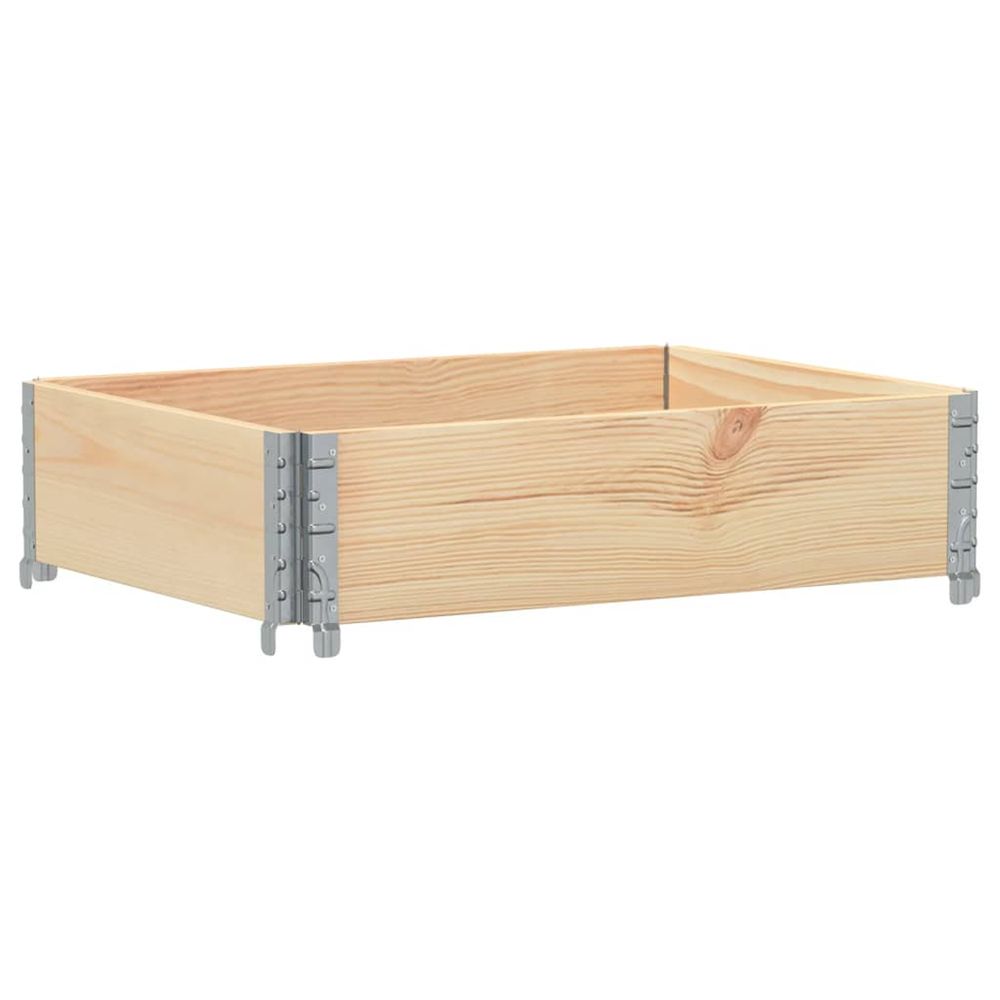 Jardinière d'extérieur 80x60 cm bois de pin massif