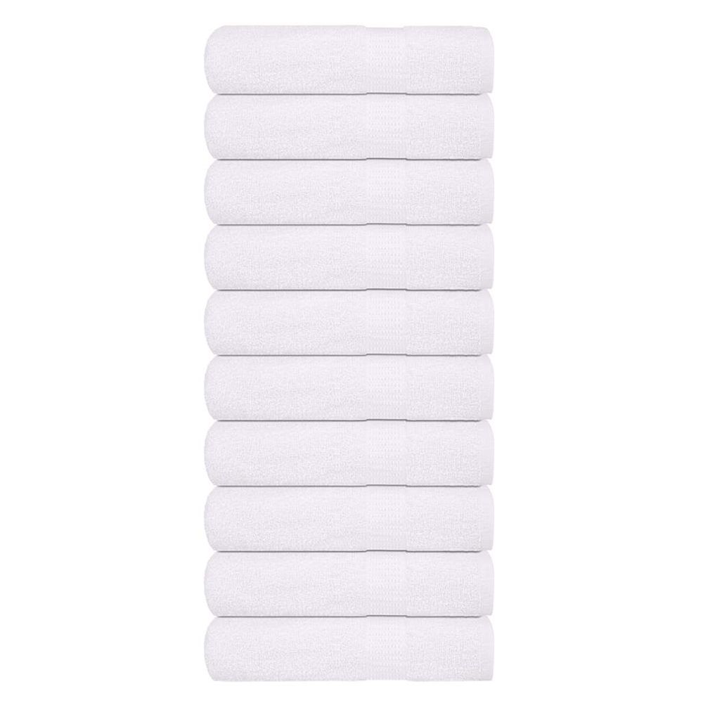 Essuie-mains frogn 10 pcs blanc 50x100 cm 360 g/m²