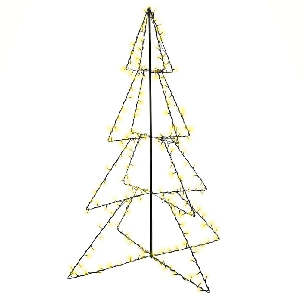 Arbre de noël cône 240 led d'intérieur/d'extérieur 115x150 cm