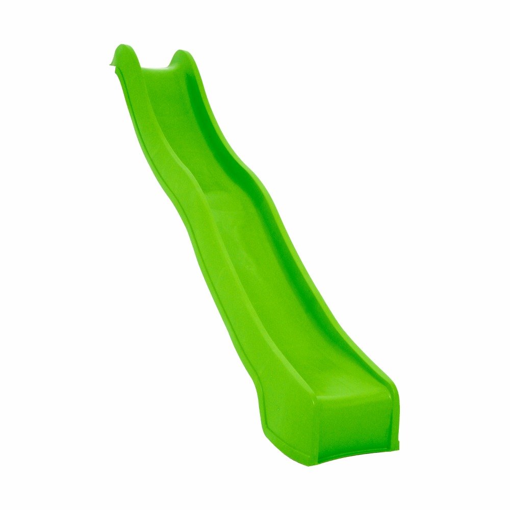 Toboggan glissière ondulé de 300 cm vert pomme