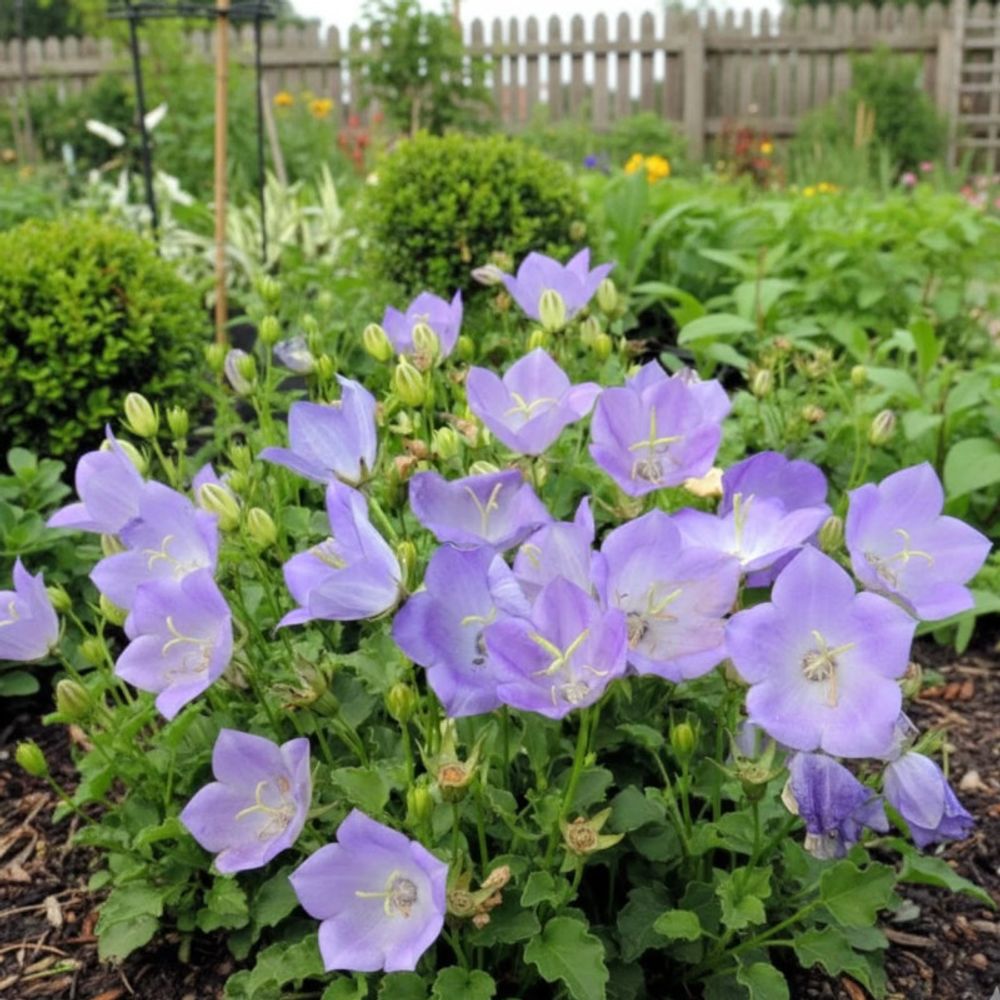 Campanule naine des carpates, campanule carpatica lot de 9 godets