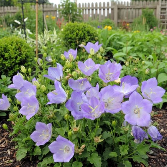 Campanule naine des carpates, campanule carpatica lot de 9 godets