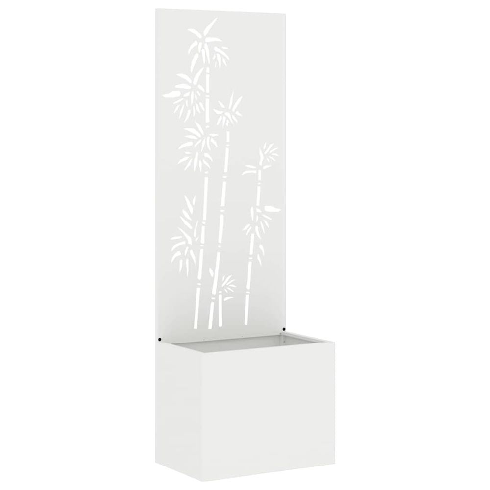 Écran de confidentialité de jardin blanc 50 x 32 x 150 cm