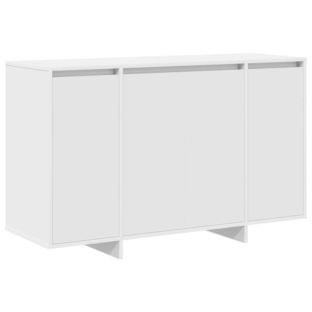 Buffet blanc 120 x 41 x 75 cm bois d'ingénierie