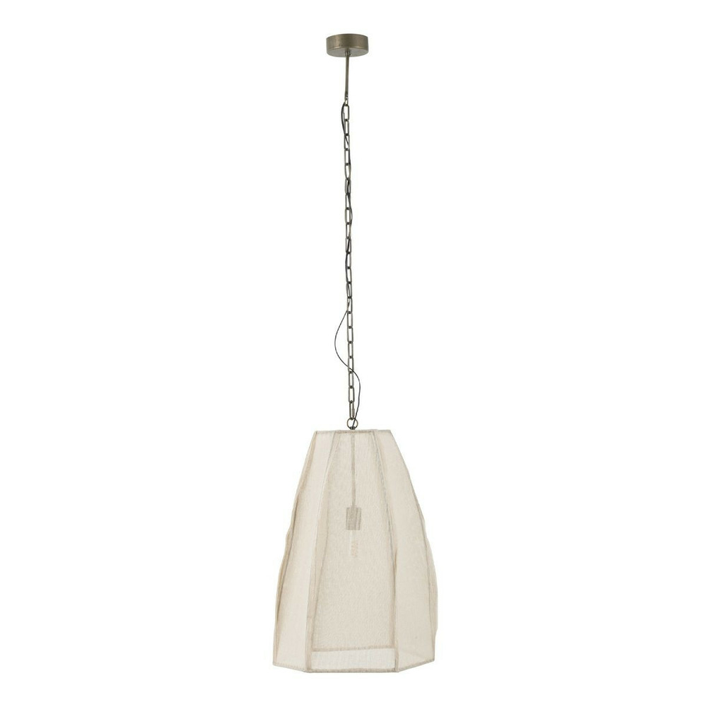 Lampe suspension en lin 