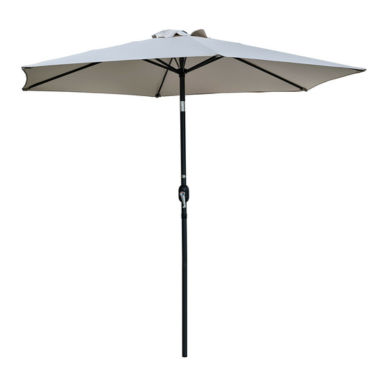 PARASOL GRIS INCLIN MARBELLA-(784300)