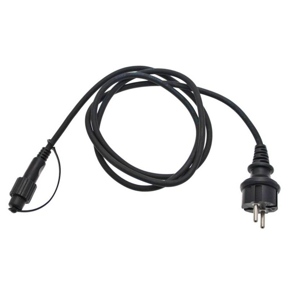 Câble d'alimentation noir 1,5m 230v ip67 lotti