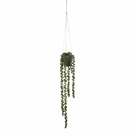 Mica decorations plante artificielle senecio - h56 cm - vert
