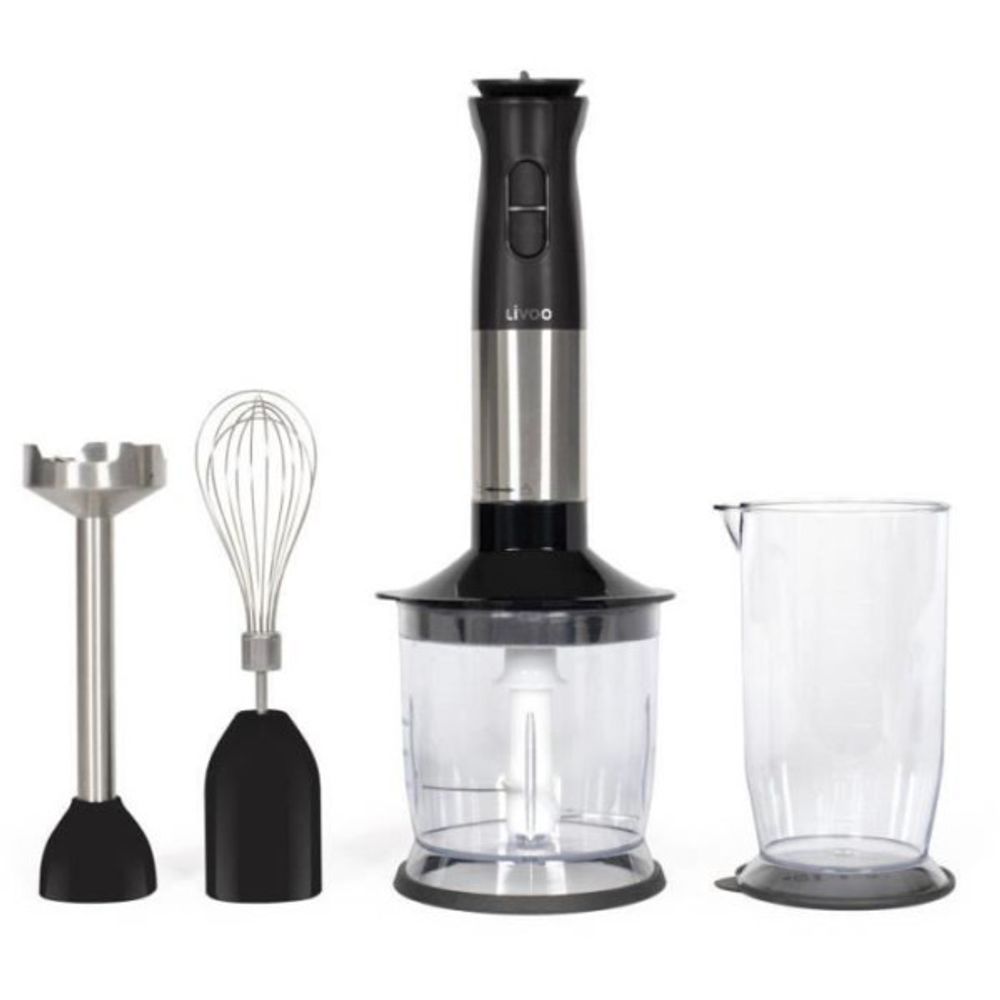 Mixeur electrique set plongeant - - dop246 - 800 w - 12 vitesses - noir