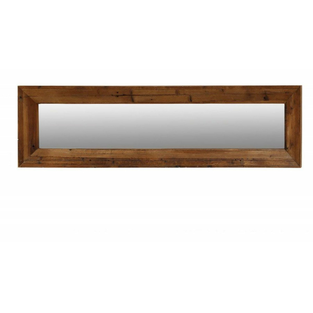 Miroir en bois 47x172 bois marron - country interior's