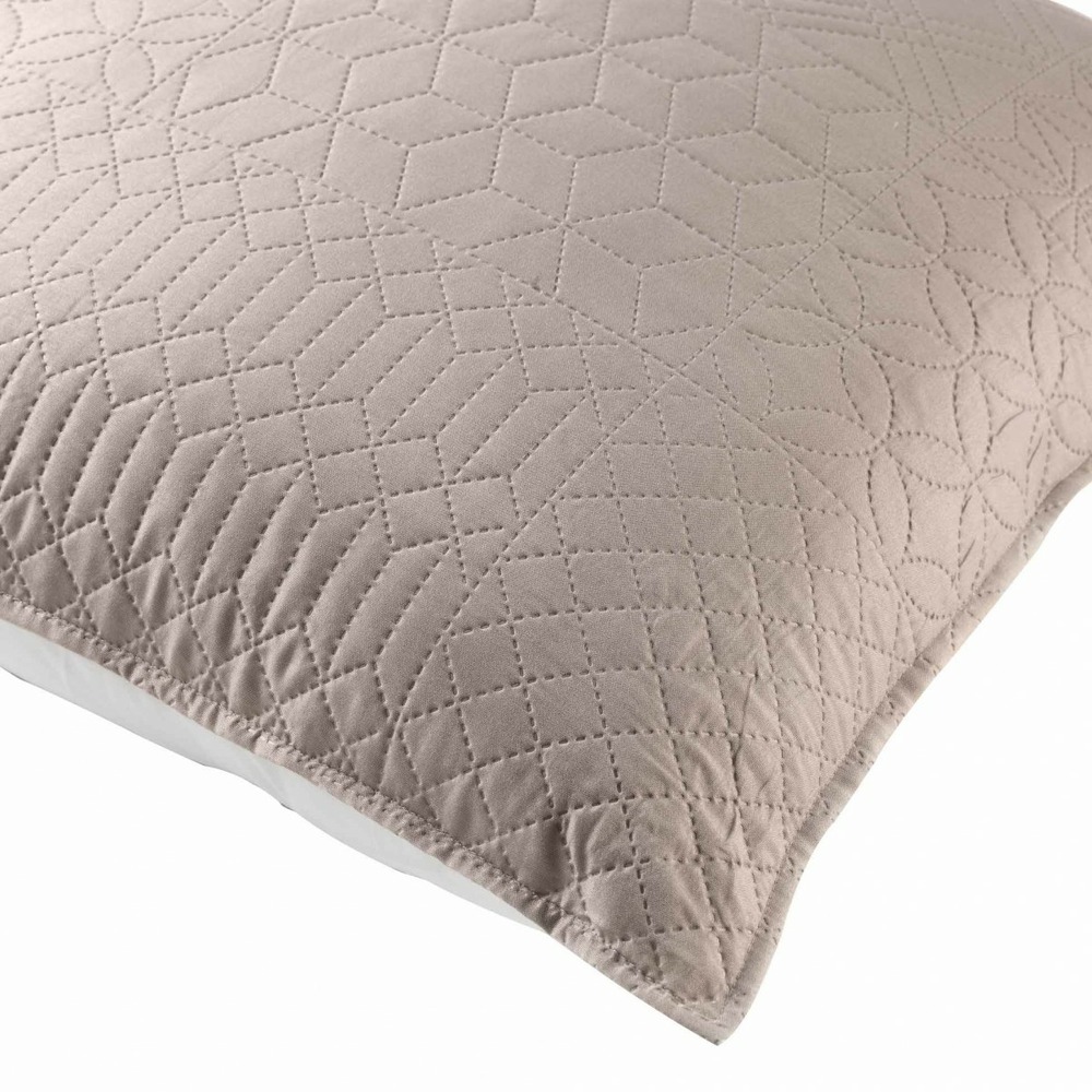 Housse de coussin cottage 45 cm lin / blanc