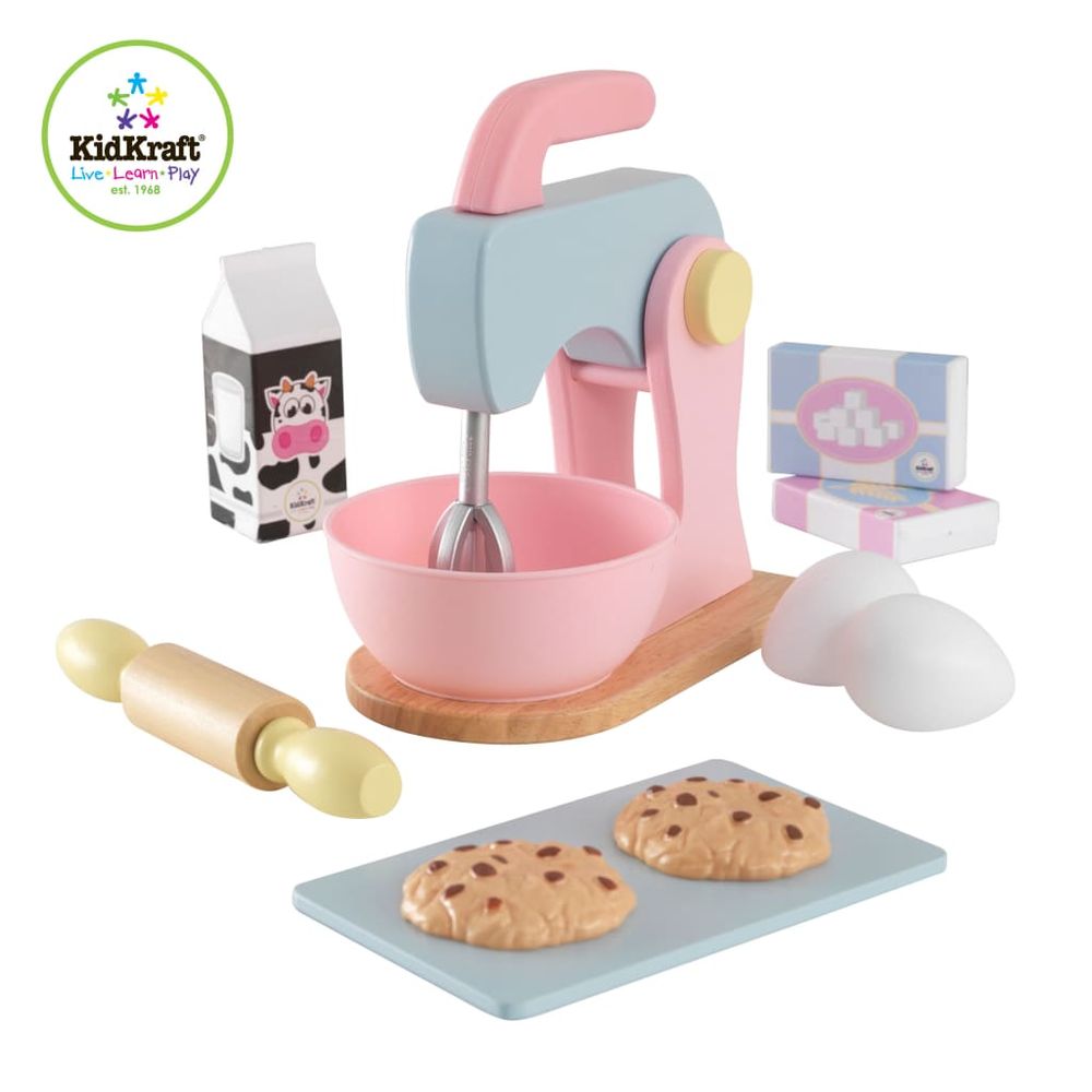 Ensemble de pâtisserie jouet 10 pièces pastel 63371