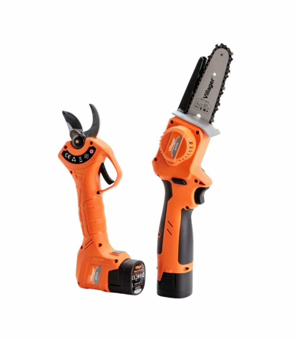 Sécateur et élagueuse électrique sans fil batterie li-ion 14,4 v - villager vps 2 prime