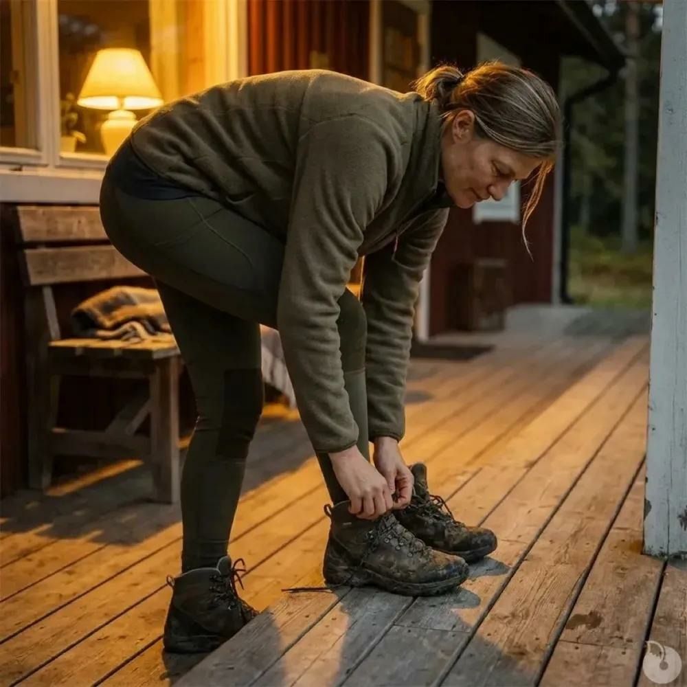 Legging de chasse femme swedteam® meadow kaki antibite™