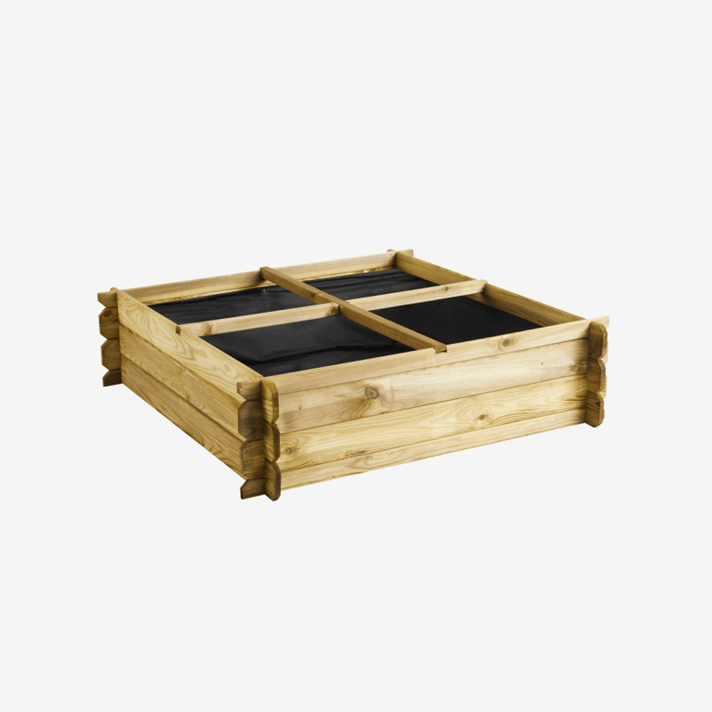 Carré potager au sol basil 203l