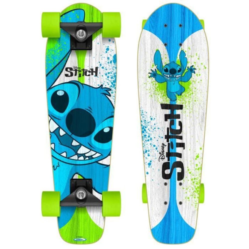Skateboard cruiser - 70x20cm - stitch - st626310