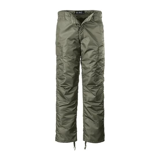 Pantalon thermo homme brandit® olive - coupe droite hydrofuge