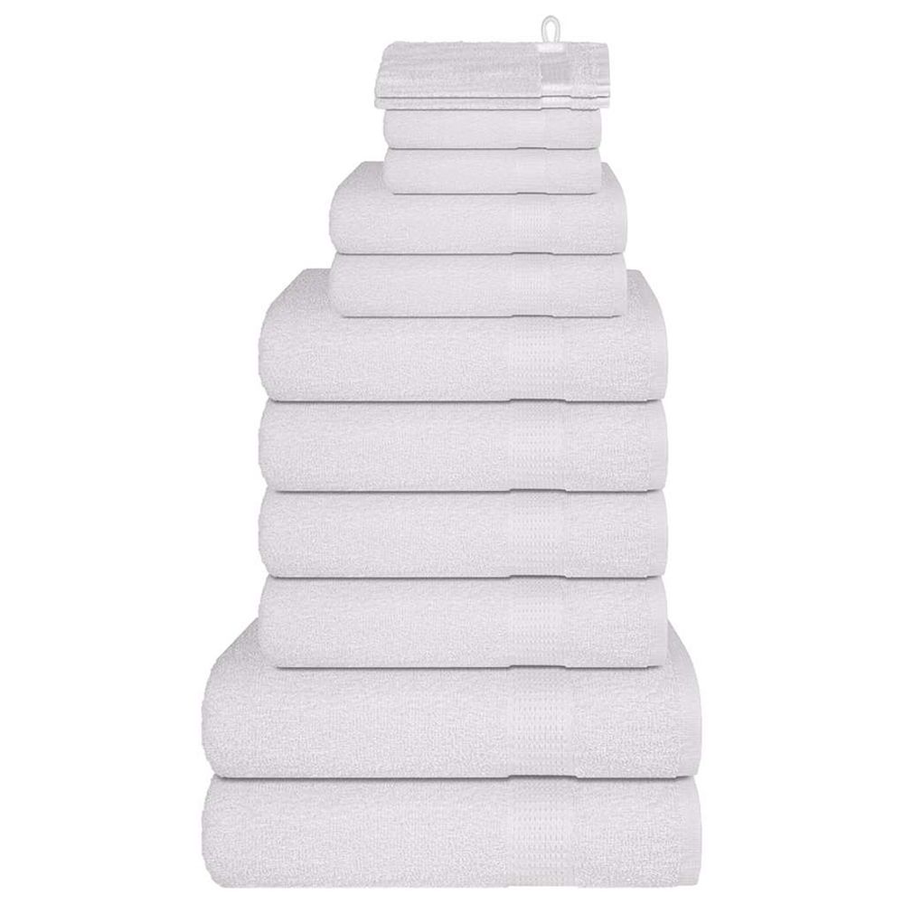 Ensemble de serviettes frogn 12 pcs blanc 360 g/m²