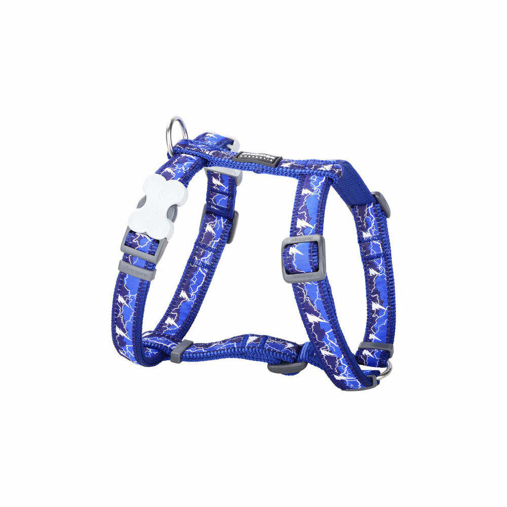 Harnais pour chien red dingo lightning 25-39 cm blue marine