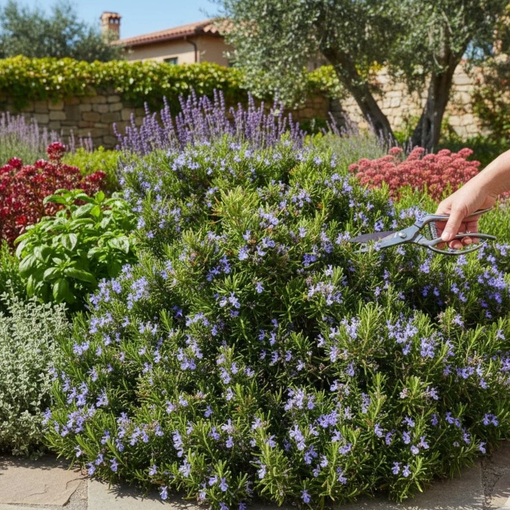 Romarin pointe du raz - sans traitement godet - 5/20 cm