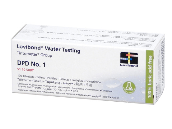 Réactif dpd1 (100 pastilles) testeur électronique scuba