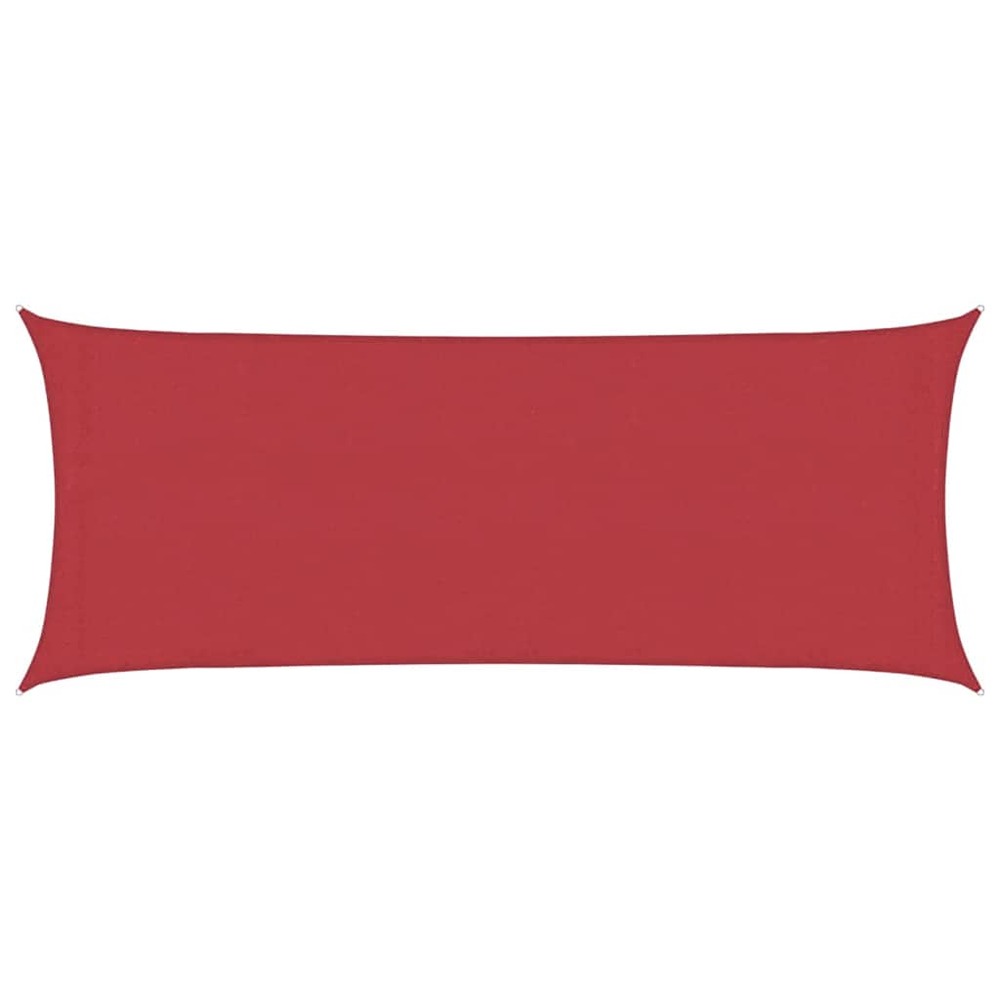 Voile d'ombrage 160 g/m² rouge 2x5 m pehd