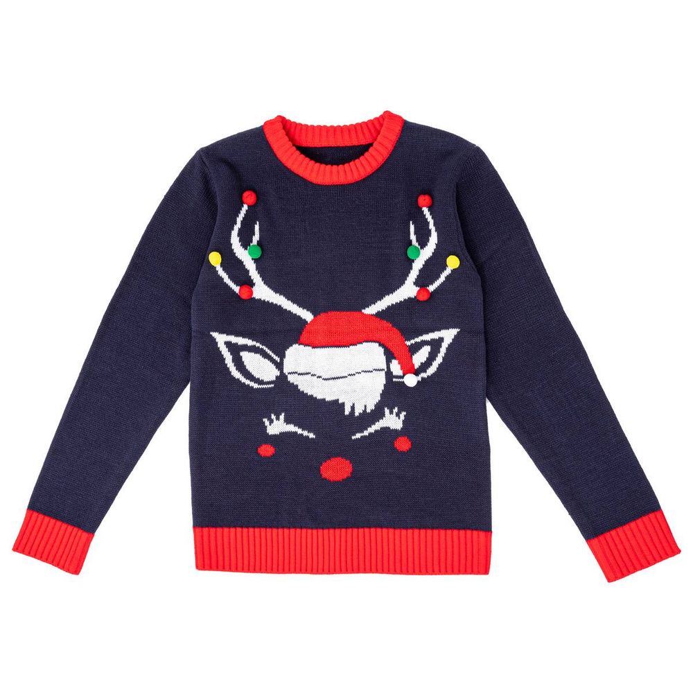 Pulle de noël femme renne hohoho 2 assortiments