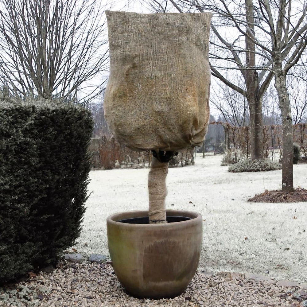 Housse de jute d'hiver 230 g/m² naturel 0,75x1 m