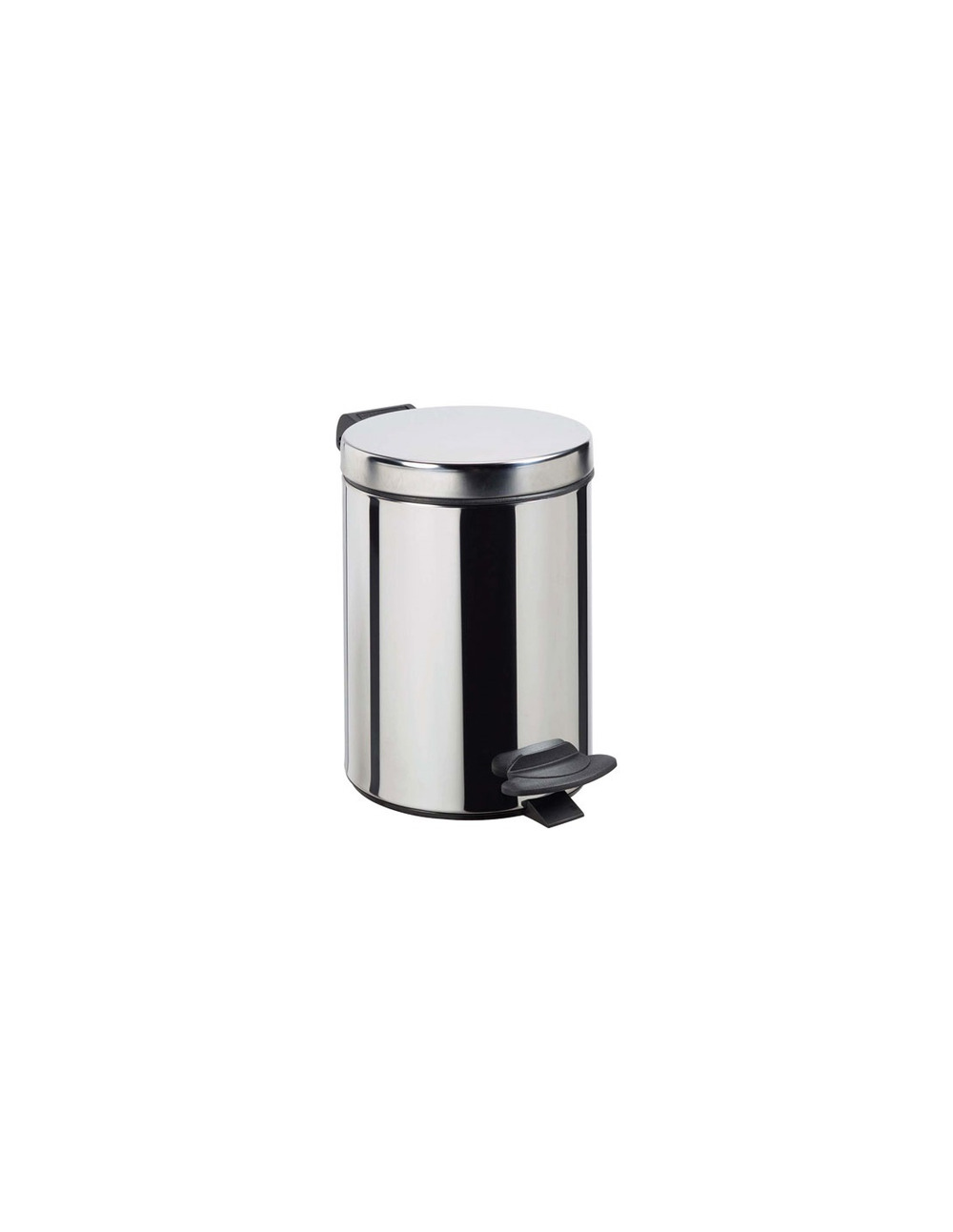 Poubelle de salle de bain 3 l - cyjeu inox - rossignol
