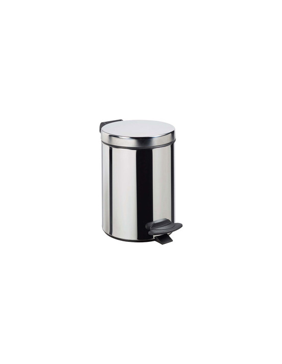 Poubelle de salle de bain 3 l - cyjeu inox - rossignol