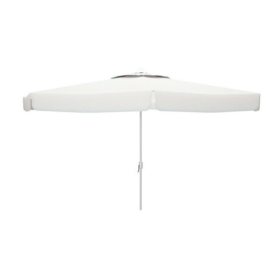 Parasol blanc polyester aluminium ø 300 cm
