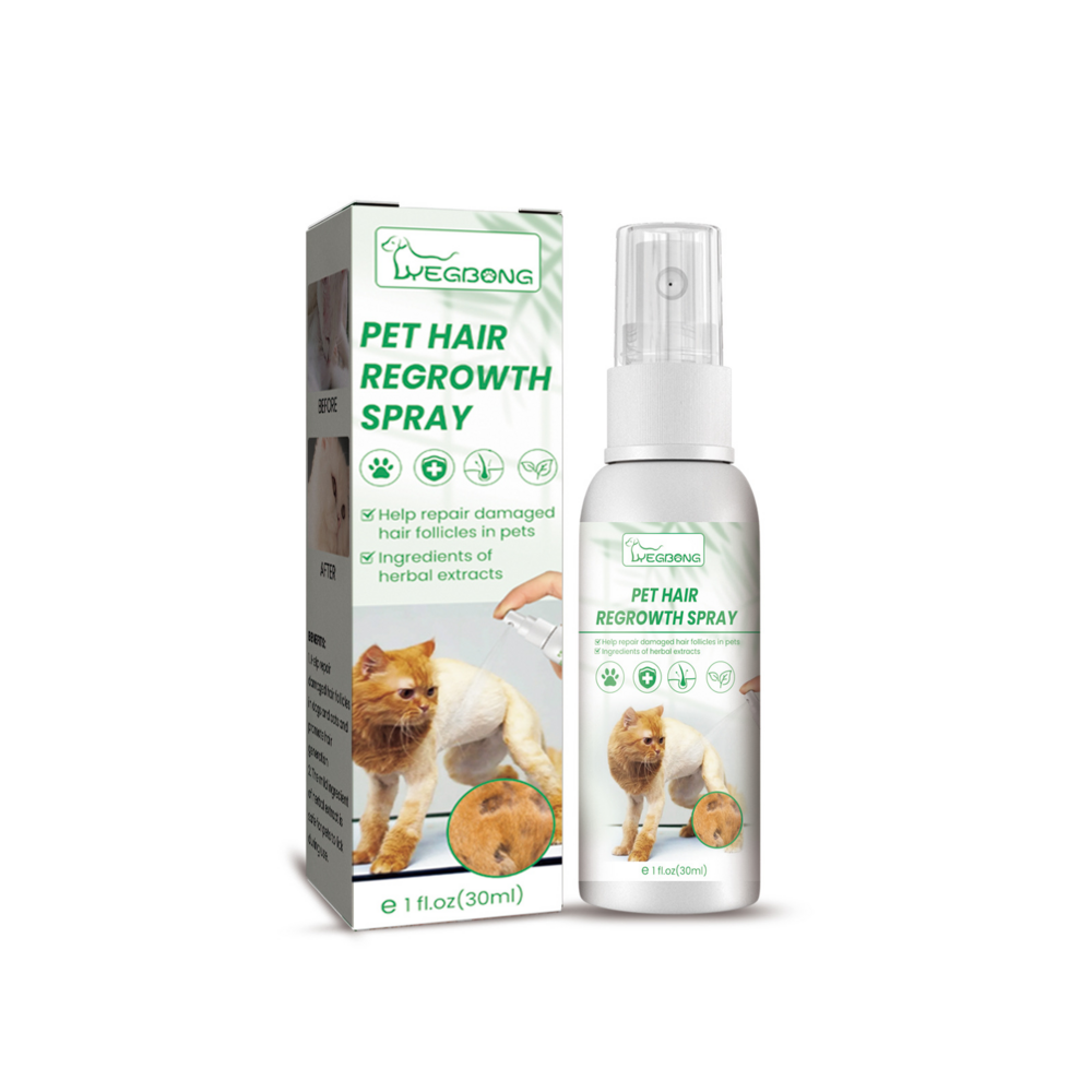 Spray pour stimuler la croissance des poils des animaux de compagnie, 30 ml