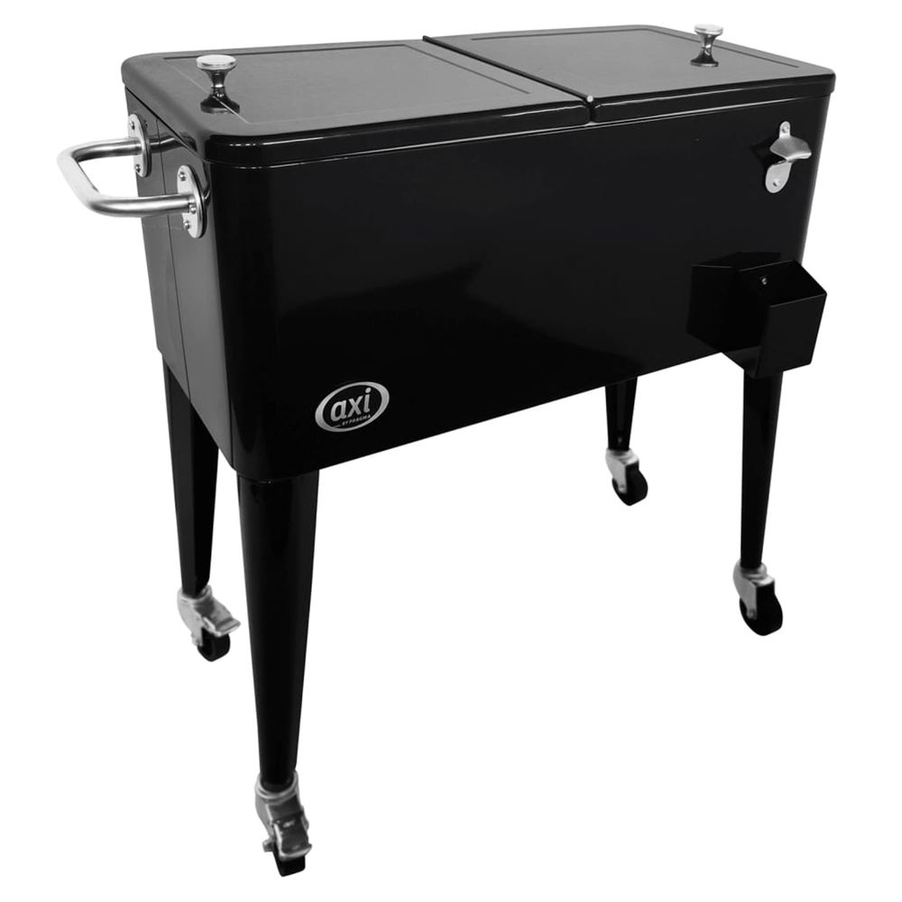 Glacière rétro 76 l noir