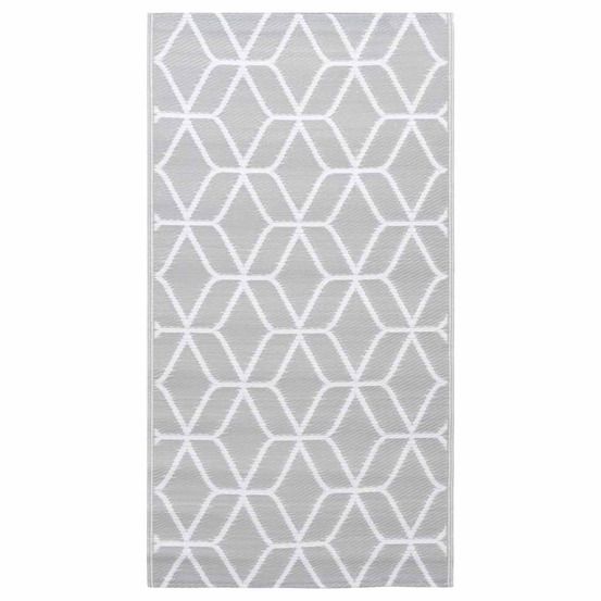 Tapis d'extérieur arakil gris 160x230 cm pp