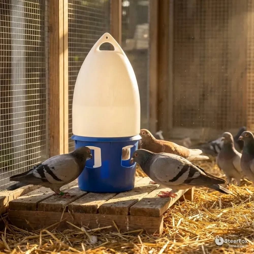 Abreuvoir pour pigeon 12 l - gaun
