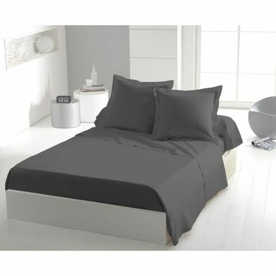 Drap plat microfibre 82 g - 240 x 300 cm - anthracite