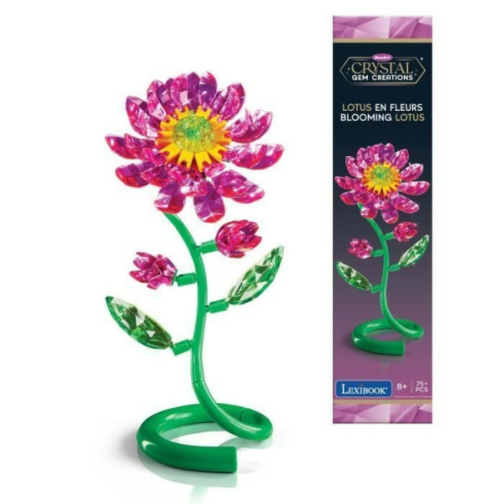 Lexibook - crystal gem fleur de lotus